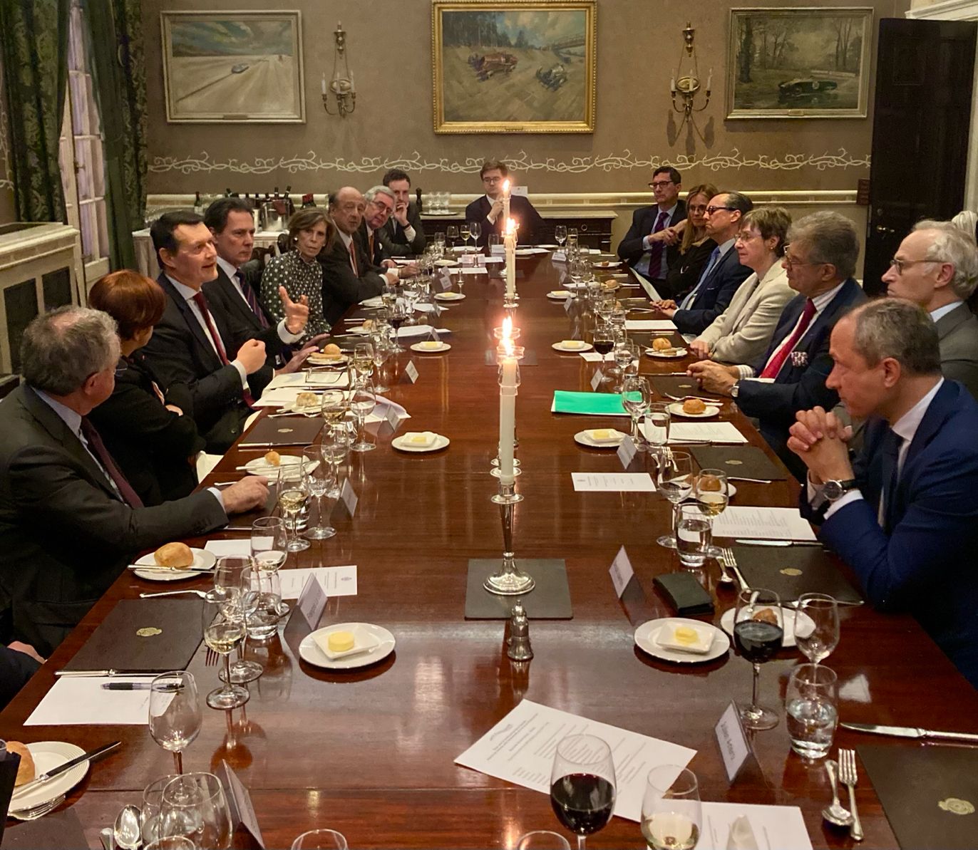 Dîner-débat avec le contre-amiral Hervé Hamelin