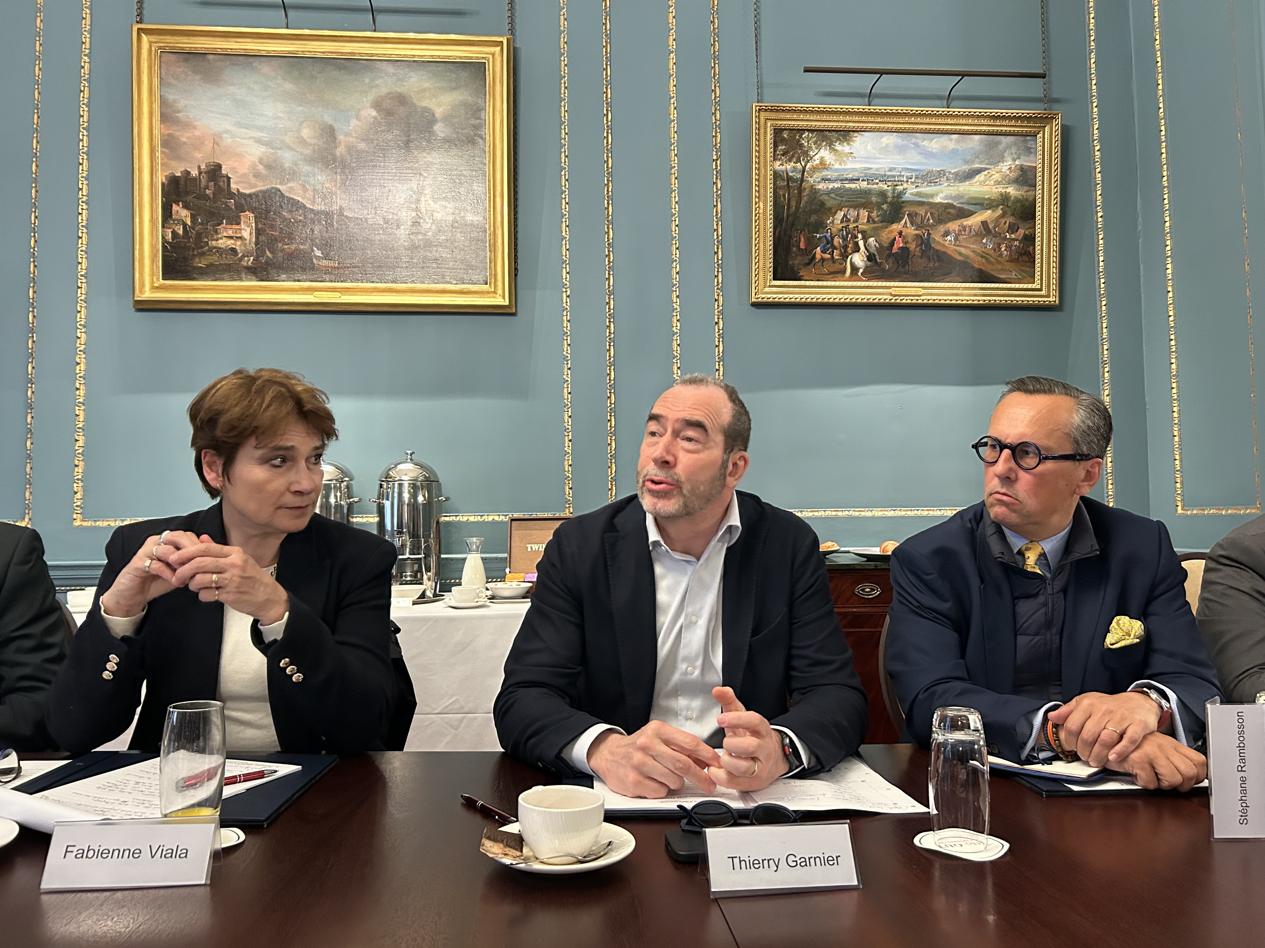 Petit-déjeuner – débat avec Thierry Garnier